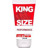 King Size 1200MG Erkeklere Özel Yoğun Sertlestiricli Bakım Masaj Kremi 50 ml x 1 Adet