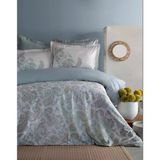 King Size Berta İndigo Elegance Saten Nevresim Takımı