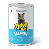 King Somon Etli Yetişkin Kedi Yaş Maması 400 gr - 1