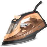 King Stiro KBU751 Kahverengi Buharlı Ütü 2600W Güçlü Performans ve Kireç Önleme Özelliği