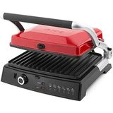 King T 62 Vintage Kırmızı Mini Tost Makinesi