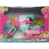 KİNG TOYS 1034 ASELİN BİSİKLETİ OYUNCAK BİSİKLET PEMBE