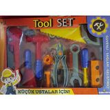 King Toys Oyuncak Tamir Seti Eğitici Oyuncak Vidalama Seti 10 Parça - Renkli