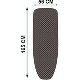 King XXL(165X56 Cm) Gri Ütü Masası Kılıfı (Ütü Masası &aksesuarları, Ev Gereçleri,ev Tekstili) - 165 x 56 cm
