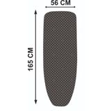 KİNG XXL(165x56 cm) GRİ ÜTÜ MASASI KILIFI