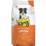 King Yetişkin Köpek Maması 7 kg Tavuklu İçerik ile Sağlıklı ve Enerjik Yaşam Desteği