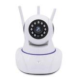 Kingboss 360º Kablosuz Wifi İp Kamera 1080P Full HD 3 MP Hareketli Kamera Gece Görüşlü Ev ve Bebek İzleme