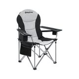 Kingcamp Cedar Deluxe Ultra Bel Destekli Kamp Sandalyesi Grey - Gri