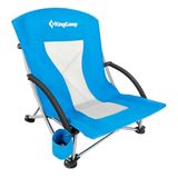 KingCamp Lilac Beach Chair Blue Plaj ve Dinlenme Sandalyesi