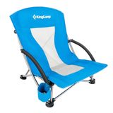 KingCamp Lilac Beach Chair Plaj ve Dinlenme Sandalyesi Blue