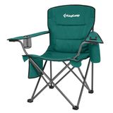 KingCamp Lotus XL Cool Ice Green Ultra Konforlu & Takviyeli Kamp Sandalyesi