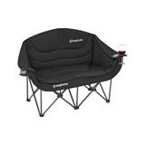 Kingcamp Loveseat Double Çift Kişilik Katlanır Kamp Sandalyesi Black - Siyah