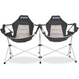 KingCamp Orchid Double Grey Çift Kişilik Salıncaklı Katlanır Kamp Sandalyesi
