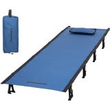 Kingcamp Sequoia Ultralight Katlanır Kampet Portatif Yatak Blue/blk - 190 × 64 × 12 cm - Mavi - Siyah
