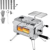 KingCamp Surefire Stove M Bushcraft Premium Kamp Sobası - Gümüş - Standart
