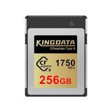 Kingdata Kıngdata Cfexpress Type B 256 Gb, 1750 Mb/s'ye Kadar Okuma, Kamera Için Cf Express Type B Kart Hafıza Kartı, Raw Kayıtlar ve 8k Videolar Için Mükemmel