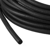 Kingdder 25ft Epdm Köpük Kauçuk Hava Sıyırma Yuvarlak Kauçuk Boru Contası Kapalı Hücreli Katı Köpük Boru Şeridi Siyah O Tipi Hava Sıyırma Kapı Pencere Contası Otomobiller Kamyonlar Karavan Tekneleri