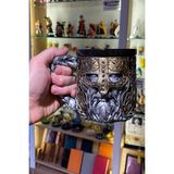 Kingdom Of 3d Viking Miğferli Savaşçı Kupa, Hediyelik 3D Tasarım Kupa - Renkli - 400 ml