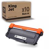 Kingjet Brother Uyumlu Tn-2355 Yüksek Kapasiteli (10'Lu Paket) Muadil Toner | Mfc-L2700dw