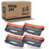 Kingjet Brother Uyumlu Tn-2355 Yüksek Kapasiteli (4'Lü Paket) Muadil Toner | Mfc-L2700dw