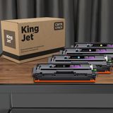 Kingjet Canon Uyumlu CRG-045H Yüksek Kapasiteli 4 Renk (Takım) Çipli Muadil Toneri | MF631CDW - Renkli - 0,35 - 1,10 kg
