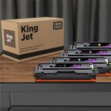 Kingjet Canon Uyumlu CRG-731 Standart Kapasiteli 4 Renk (Takım) Çipli Muadil Toneri | MF623CN - Renkli - 0,35 - 1,10 kg