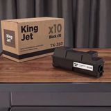 Kingjet Kyocera Uyumlu Tk-350 Standart Kapasiteli (10'Lu Paket) Çipli Muadil Toner | Fs-3040Mfp+