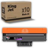 Kingjet Samsung Uyumlu MLT-D111L Yüksek Kapasiteli (10'lu Paket) Çipli Muadil Toner | Xpress M2070W - Siyah - 0,35 - 1,10 kg