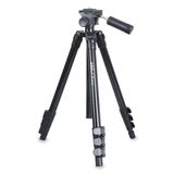 Kingjoy BT-158 çok fonksiyonlu 5'i 1 arada fotoğraf tripodu, video tripodu, makrostati, selfie çubuğu ve monopod/tek bacak bir arada - seyahat ve stüdyo için mükemmel