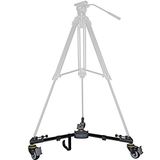 Kingjoy Tripod Dolly VX600D profesyonel ağır yük tripodu – 20 kg taşıma kapasitesi – paket ölçüsü 45 cm – ayarlanabilir kol: 210 – 470 mm – üç ayaklı sehpa için, çanta dahil