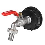KingLan 1/2 inç S60X6 IBC su tankı adaptörü musluk çıkışı yedek valf bağlantısı bahçe suyu bağlantısı için