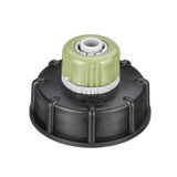 KingLan S60X6 3/4" IBC Tank Boşaltma Adaptörü Dişli Çıkış Musluk Su Hortumu Bağlantısı Yedek Valf Sabitleme Parçaları Ev Bahçesi için
