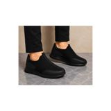 KİNGLE Aero Flex Erkek Siyah Fileli Slip-On Ortopedik Hafif Günlük Yürüyüş Spor Ayakkabı 5541