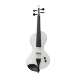 Kinglos CWDS-W1311 White Carbon Fiber 4/4 Elektro Keman