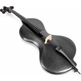Kinglos CWDT-1311 Black Carbon Fiber 4/4 Elektro Çello - Çok Renkli