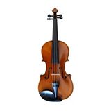 Kinglos Kng KL-3A-03 Keman Seti 4/4 (Başlangıç - 12+ Yaş) | Reçine, Yay ve Taşıma Çantası Dahil, Doğal Ladin Kapak, Net Ses Çıkışı