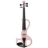 Kinglos Mıds-B 1807 Pink 4/4 Elektro Keman - Beyaz