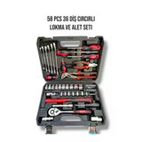 Kıngqueen PH240 58 Parça Professional Lokma Takımı ve Alet Takım Seti