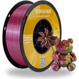 Kingroon 3 Renk Altın - Yeşil - Kırmızı&mor Pla Silk Filament 1.75 mm 1000GR - Altın - Yeşil - Kırmızı - Mor
