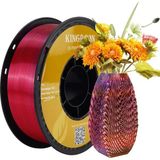 Kingroon 3 Renk Kırmızı - Altın - Mavi Pla Silk Filament 1.75 mm 1000GR - Kıemızı - Altın - Mavi
