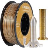 Kingroon Çift Renk Silk PLA Filament - Altın - Gümüş