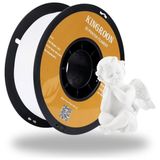 Kingroon PLA Filament - Opak Beyaz (Kar Beyazı) - 1 Kg - İç Göstermez & Pürüzsüz