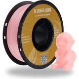 Kingroon PLA Filament - Şeker Pembe (Tatlı Ton) - 1 Kg - Düğümsüz Sarım & Pürüzsüz