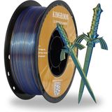 Kingroon Pla Silk Çift Renk Filament Altın-Mavi 1.75 MM 1 Kg