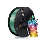 Kingroon Pla Silk Makron Gökkuşağı - 1.75MM - 1 kg Rainbow Yüksek Kalite Filament