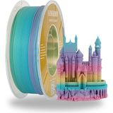 Kingroon Rainbow Silk Pla Filament - Gökkuşağı Matte- 1.75MM - 1kg - Çok Renkli