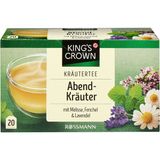 King's Crown Bitki Çayı 20'li Lavanta Melisa Rezene 30 gr Ferahlatıcı Lezzet ve Doğal İçerik