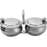 King's Pewter Gümüş Renk Kalay Baharatlık - Standart