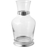 King's Pewter Kalay Dekorlu Cam Karaf 1 Lt - Gümüş - Standart