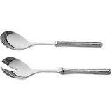 King's Pewter Kalay Salata Servis Seti 26 cm - Gümüş - Standart